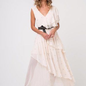 Religion Peach Whip Edge Dress